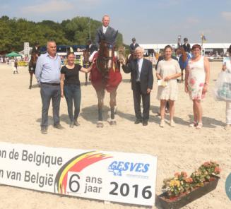 Kaprice van 't Roosakker is Belgisch kampioen bij de 6-jarigen