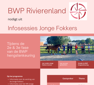 Infosessie jonge fokkers