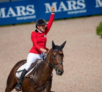 WEG Eventing: knappe 17de plaats voor Karin Donckers & Fletcha van t Verahof