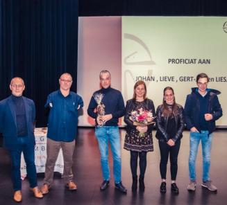 Johan Hubrechts fokker van het jaar in BWP Gewest Bocholt